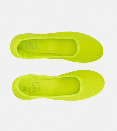 Zielone neonowe tenisówki Slip On Jamaica