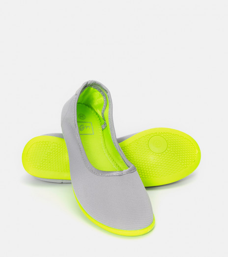 Zielone neonowe tenisówki Slip On Jamaica