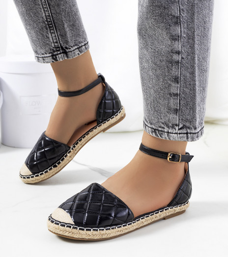 Černé espadrilky Faiza