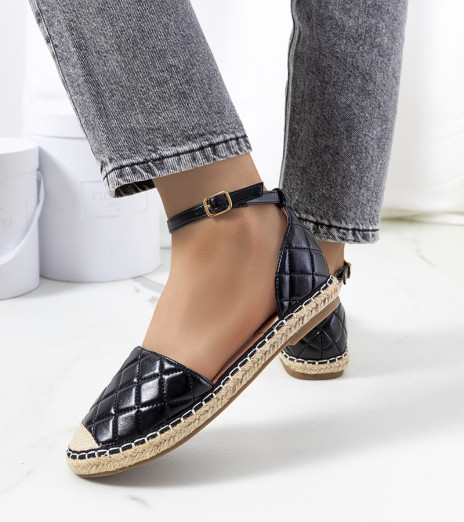 Černé espadrilky Faiza