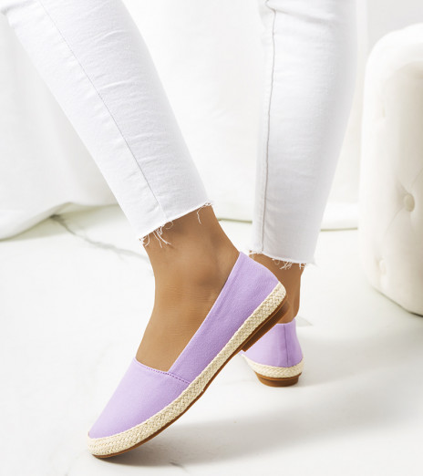 Dámské fialové espadrilky Lyndsey