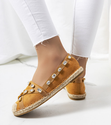 Hnědé espadrilky Chanou