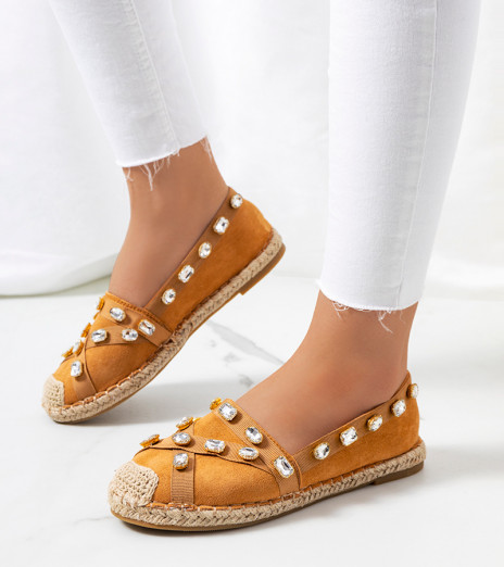 Hnědé espadrilky Chanou