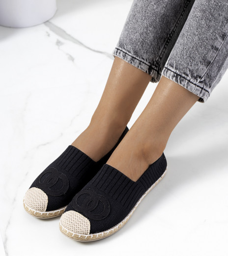 Černé dámské espadrilky Dean