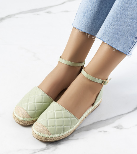 Zelené espadrilky Faiza