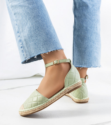 Zelené espadrilky Faiza