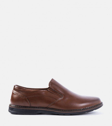 Pánské černé polobotky Querry slip-on