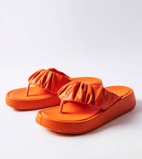 Žabky na platformě Lachapelle orange PM2856 ORANGE