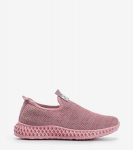 Růžová sportovní obuv Katy slip-on